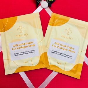 Thealto 24K Gold Under Eye Collagen Mask. Set of 2
